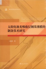 新材料研究系列丛书 太阳电池光吸收层铜基薄膜的制备技术研究