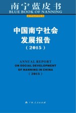 中国南宁社会发展报告 2015