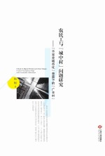 农民工与“城中村”问题研究:“不完全城市化”背景下的“广丰村”