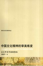 中国文化精神的审美维度 宗白华美学思想简论