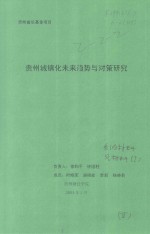 贵州城镇化未来趋势与对策研究