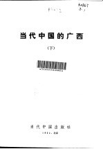 当代中国的广西 下