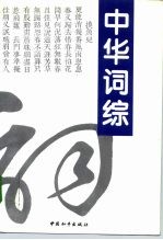中华词综
