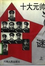 十大元帅之谜 上