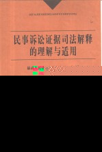 民事诉讼证据司法解释的理解与适用
