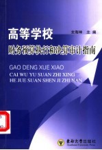 高等学校财务预算执行和决算审计指南