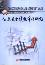 公共支出绩效审计研究