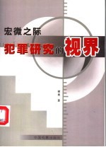 宏微之际 犯罪研究的视界