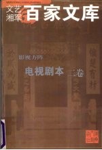 影视方阵·电视剧本 二卷