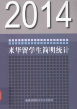 2014来华留学生简明统计