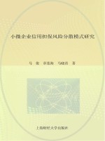 小微企业信用担保风险分散模式研究
