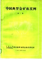 中国典型金矿床实例 (第一集)