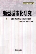 新型城市化研究 湖南省新型城市化调研报告
