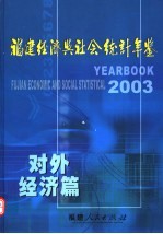 福建经济与社会统计年鉴 2003 对外经济篇