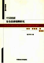 中国能源安全法律保障研究