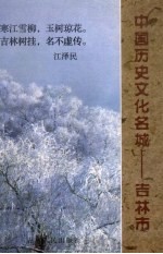 吉林市文史资料 第17辑 中国历史文化名城:吉林市