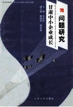 甘肃中小企业成长问题研究