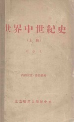世界中世纪史 上