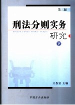 刑法分则实务研究 下 第3版