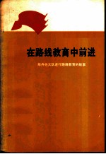 在路线教育中前进 那丹伯大队进行路线教育的故事