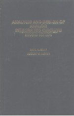 ANALYSIS AND DESIGN OF ANALOGINTEGRATED CIRCUITS 1984.