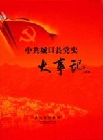 中共城口县党史大事记 续编