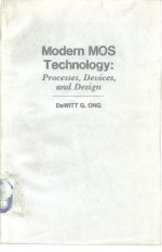 Modern MOS Technology:Processes
