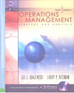 Operations management:strategy and analysis (Sixth edition)