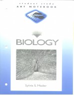 STUDENT STUDY ART NOTEBOOK BLOLOGY