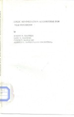 LOGIC MINIMIZATION ALGORITHMS FOR ALSISYNTHESIS