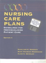 NURSING CARE PLANS GUIDELNES FOR INDIVIDUALIZING PATIEN CARE