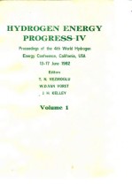 World Hydrogen Energy Conference.Hydrogen energy progress IV:progress;V.1-4.1982.