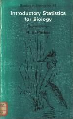 The Institute of Biologv's Studies in Biology No.43 Introductory Statistics for Biology Second Editi