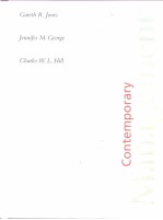 Contemporary Management