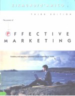 Effective marketing:creating and keeping customers in an e-commerce world