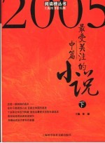 2005最受关注的小说 中篇 下