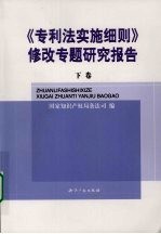 《专利法实施细则》修改专题研究报告 下