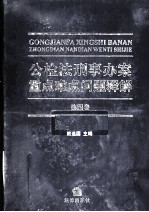公检法刑事办案重点难点问题释解 第4卷