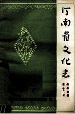 河南省文化志资料选编 第13辑