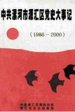中共漯河市源汇区党史大事记 1986-2000