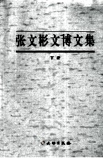 张文彬文博文集 下