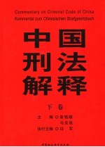 中国刑法解释 下