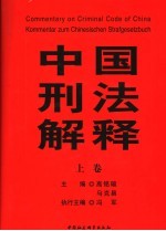 中国刑法解释 上