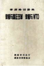 律师培训资料 律师与国企改革 律师与WTO