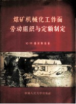 煤矿机械化工作面劳动组织与定额制定