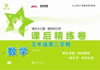 数学课后精练卷 五年级 第二学期