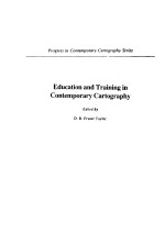 Education and training in contemporary cartography （Progress in contemporary cartography）
