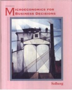 MICROECONOMICS FOR BUSINESS DECISIONS