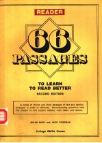 66 PASSAGES TO LEARN TO READ BETTER (Second Edition)