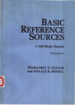 BASIC REFERENCE SOURCES A Self-Study Manual Third Edition